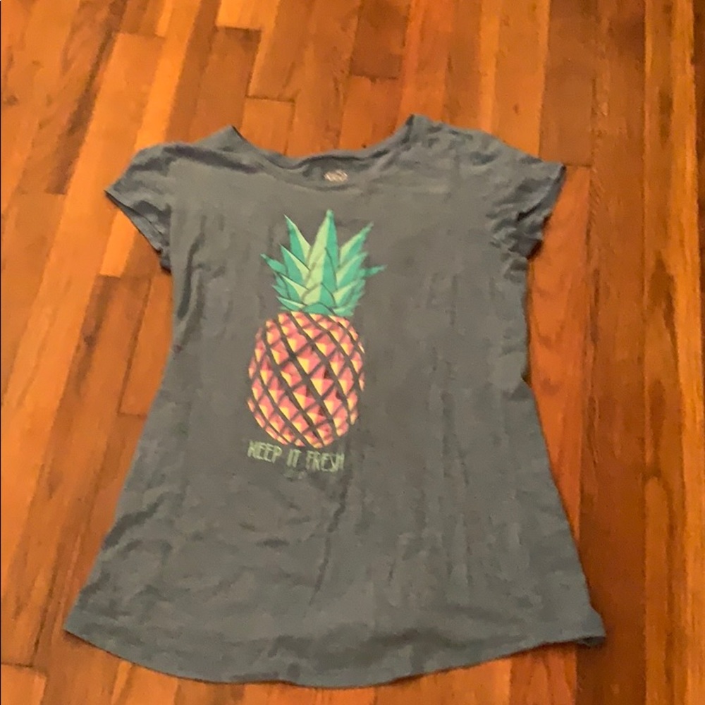 Justice T-shirt with design on front